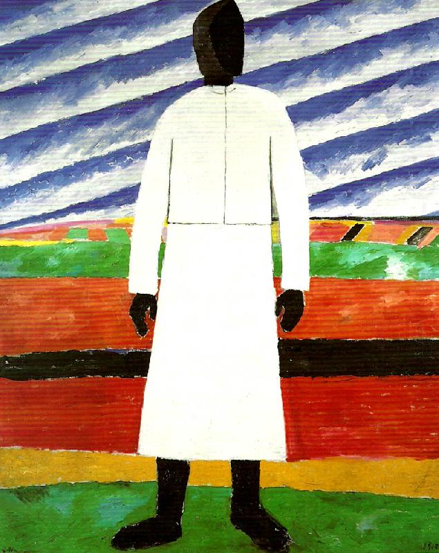 peasant woman, Kazimir Malevich